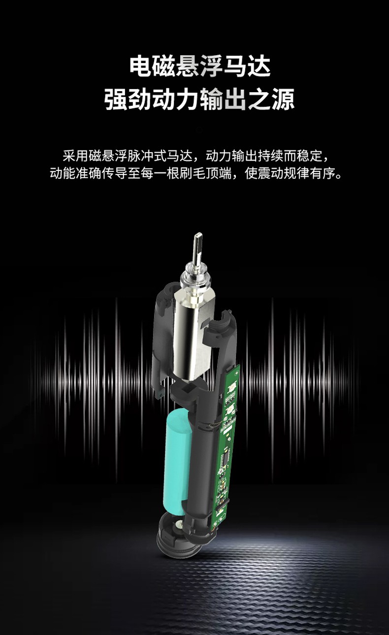 米狗 电动牙刷声波清洁牙刷mx602,洛阳哲晨商贸有限公司