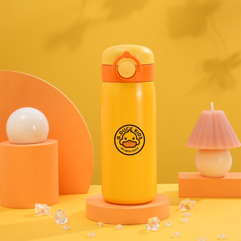 哈罗小黄鸭 潮酷保温杯水杯g.8655,北京戈登嘉德科技有限公司