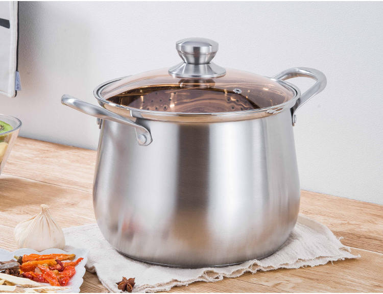 乐厨世家 不锈钢汤锅双耳复底,上海有亮文化传播有限公司