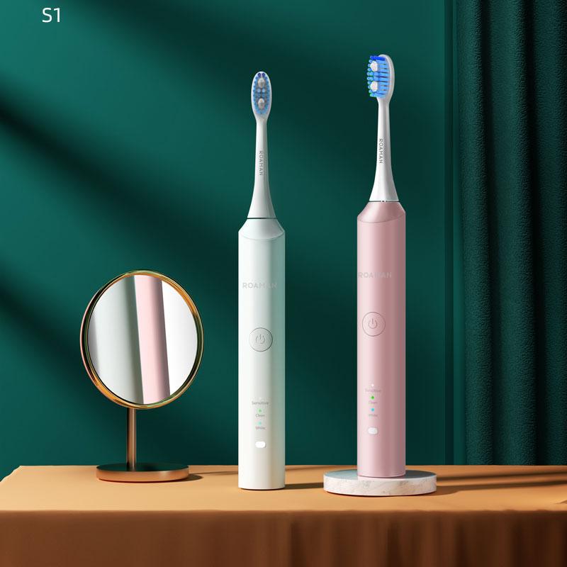 罗曼 声波充电式电动牙刷s1