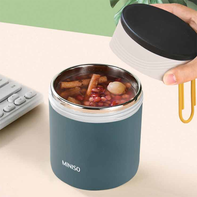 名创优品 回形针不锈钢汤杯so-l1185,东营腾海文化传媒有限公司