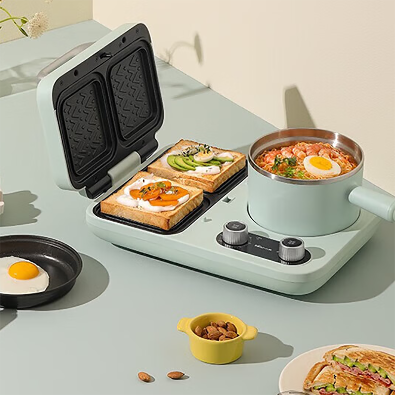 小熊 多功能四合一早餐机dsl-a13l1