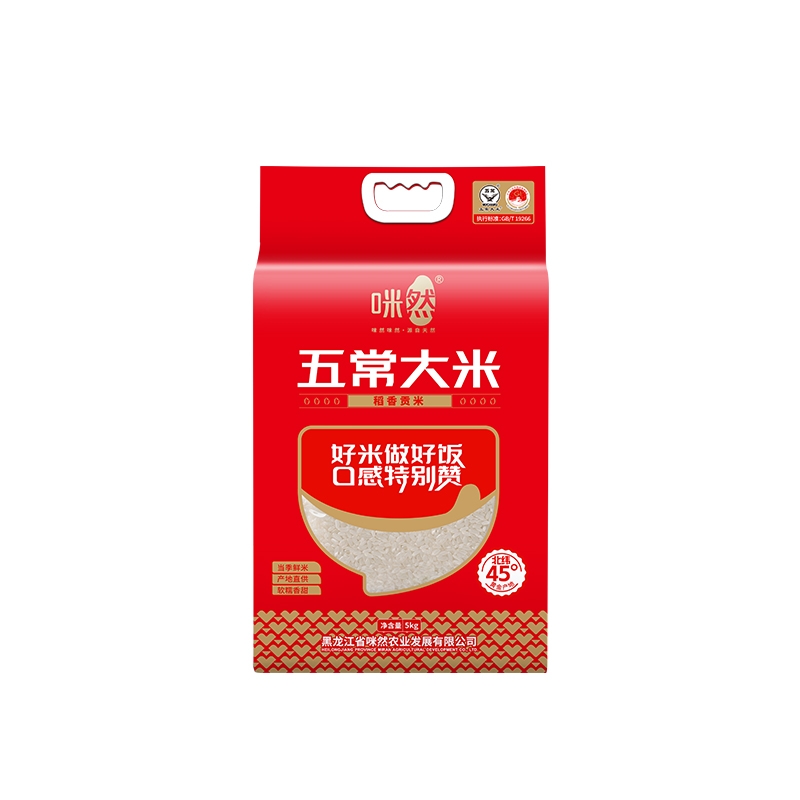 咪然  五常大米稻香贡米5kg