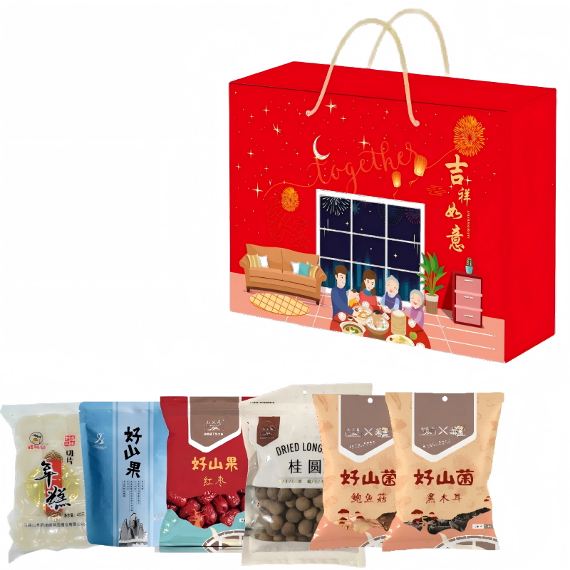 山义雨  黑木耳鲍鱼菇莲子礼盒1242g