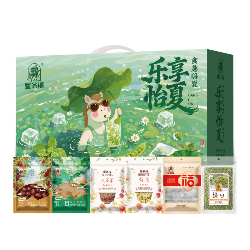 塞翁福  乐享怡夏礼盒865g