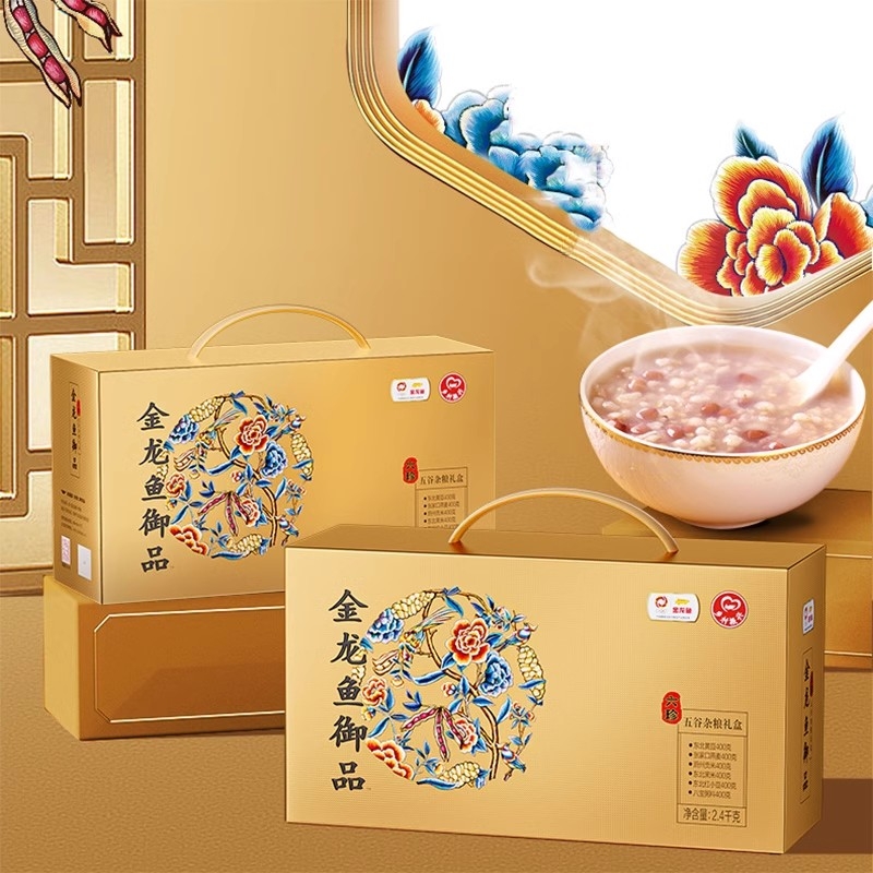 金龙鱼  御品六珍五谷杂粮礼盒2400g