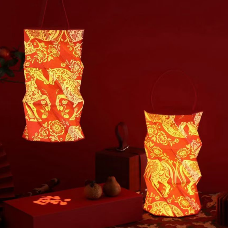 天马新程折叠旋转灯