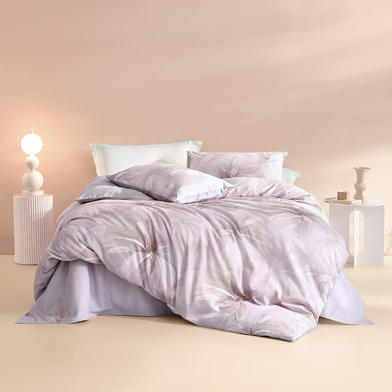 罗莱家纺  花颜胜景全棉磨毛四件套