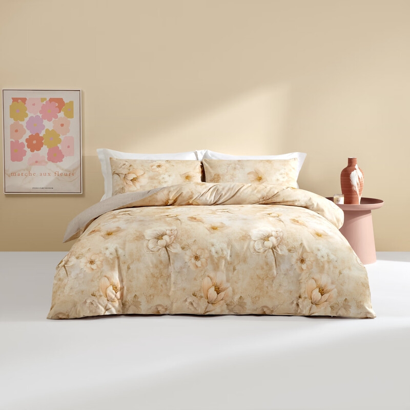 罗莱家纺  织梦春颂全棉磨毛四件套