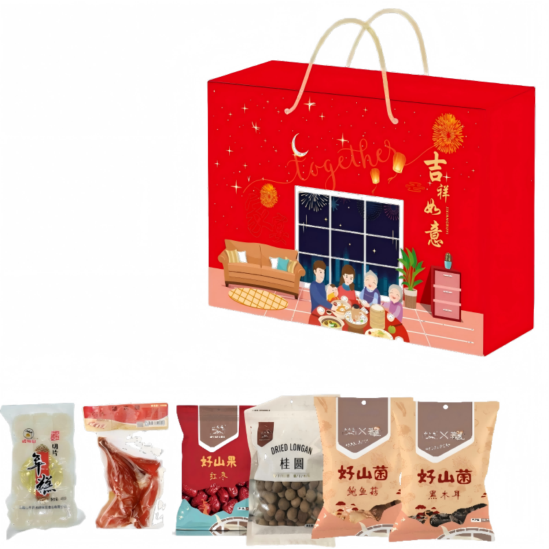 山义雨  黑木耳桂圆腊鸡腿礼盒1374g