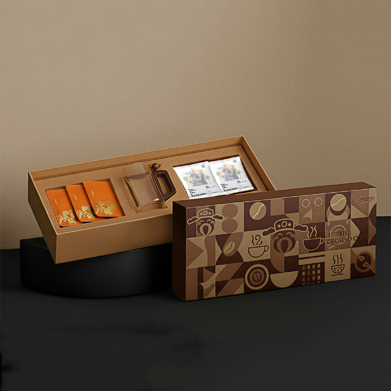 东客集  幸运茶咖财神办公杯礼盒