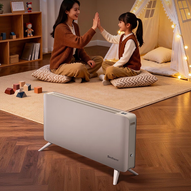 百斯腾  石墨烯节能抗菌取暖器HD20-24BEBW(H3)