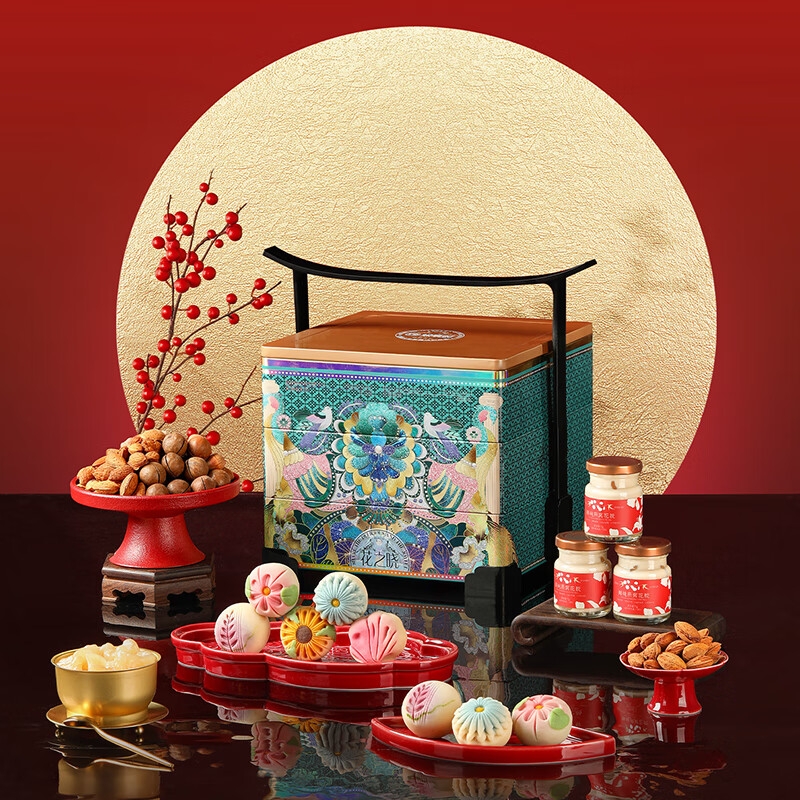 悠享时  繁花似锦糕点年礼1450g