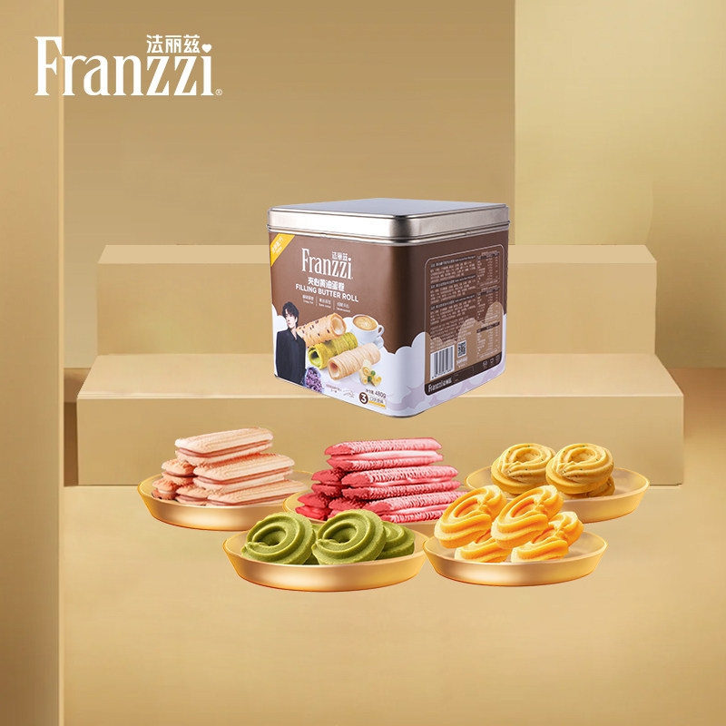 法丽兹  夹心黄油蛋卷480g
