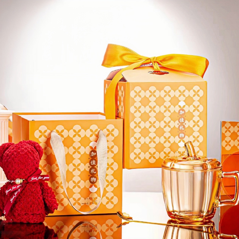 加佳礼物  玛格丽毛巾水杯3件套MGL-3