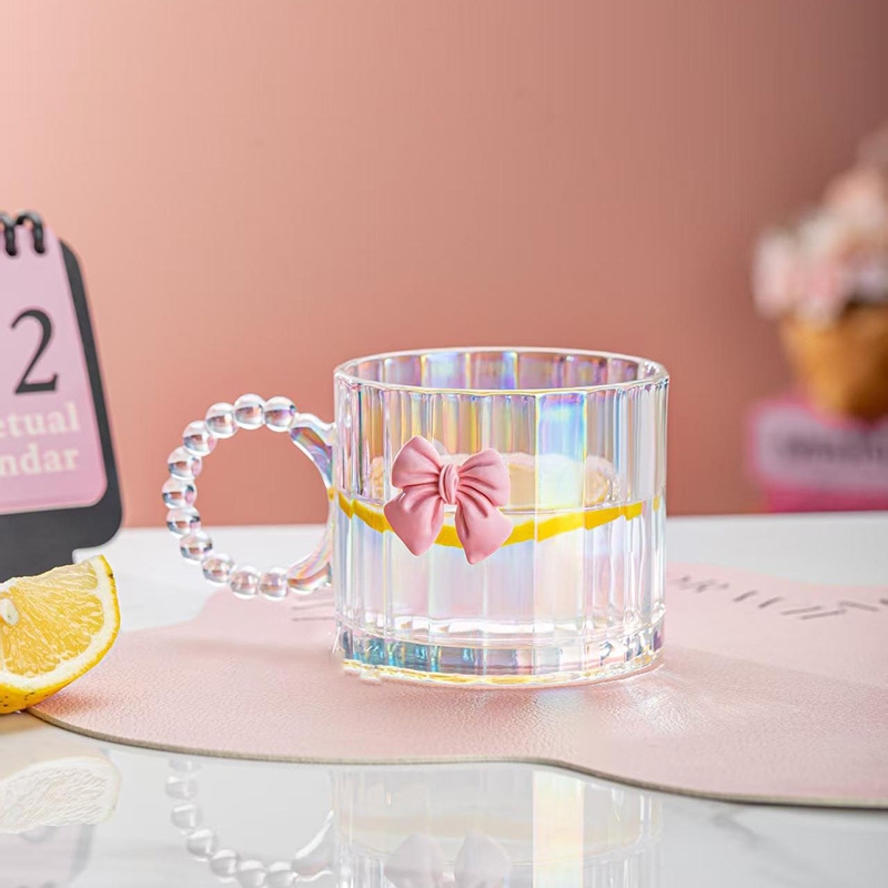 加佳礼物  蝴蝶Ins水杯玻璃杯310mlHDSB/HDYXBB