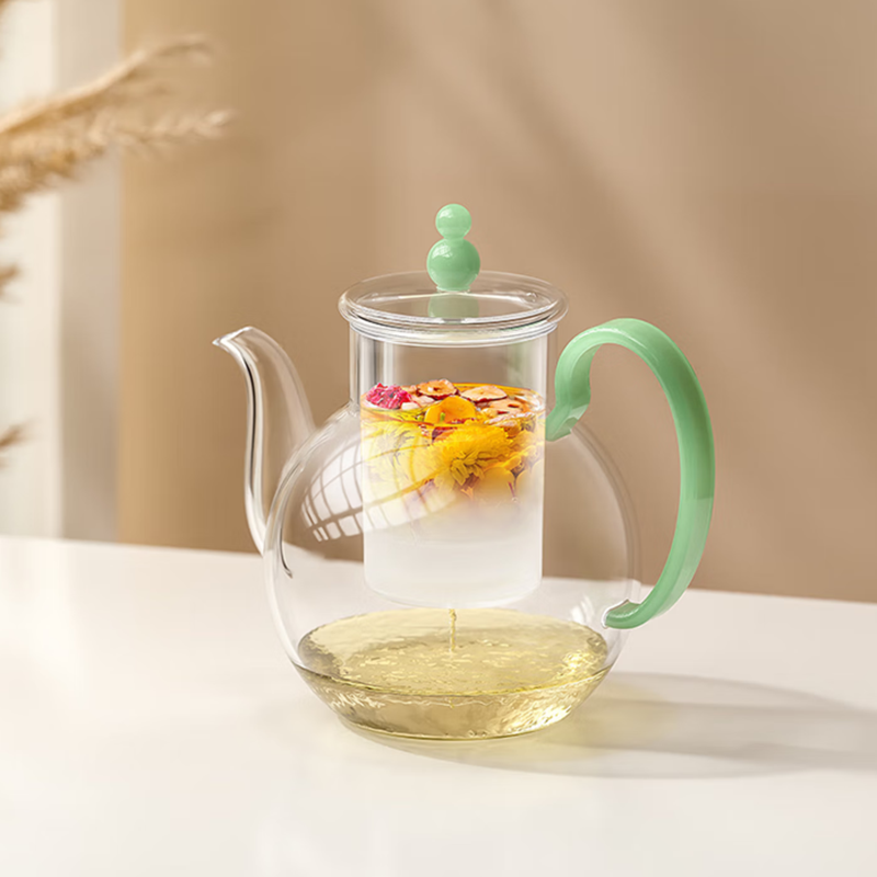 花间道  飘逸杯玻璃泡茶壶550MLH01C-55XH
