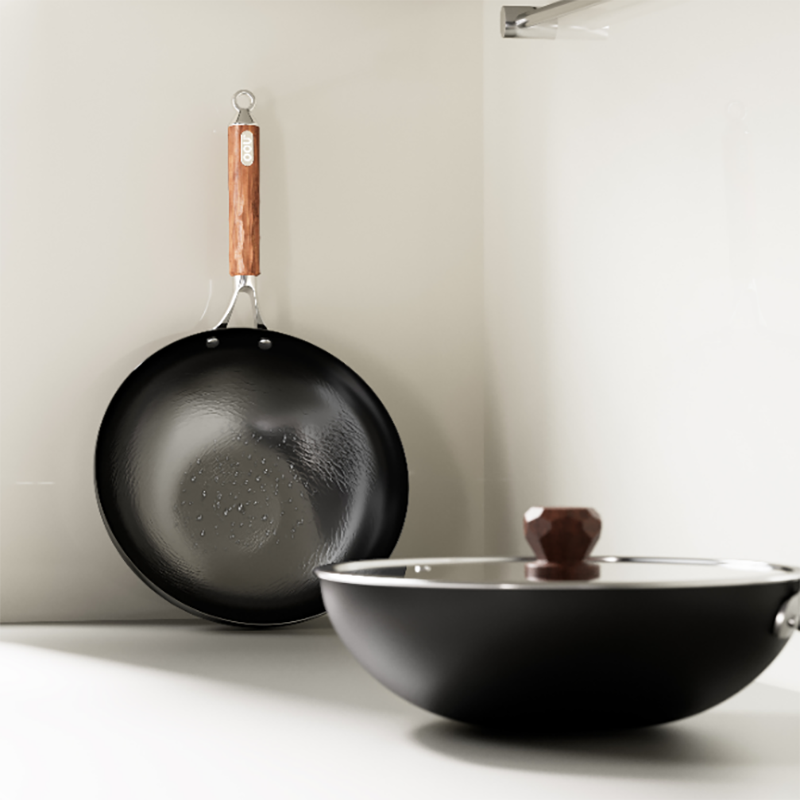 OOU  钛极铁龙鳞锅炒锅32CMCJ0003