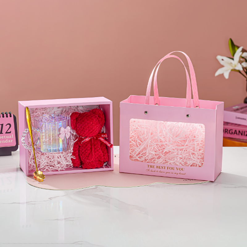 度佰特  欢喜伴手礼蝴蝶把杯毛巾礼盒HX-3