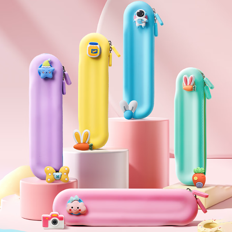 猫太子  百变液态硅胶笔袋M9155