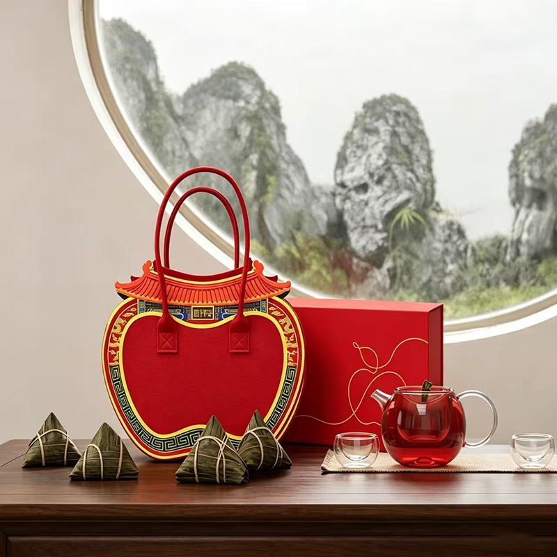 东客集  四时苹安茶具粽子礼盒