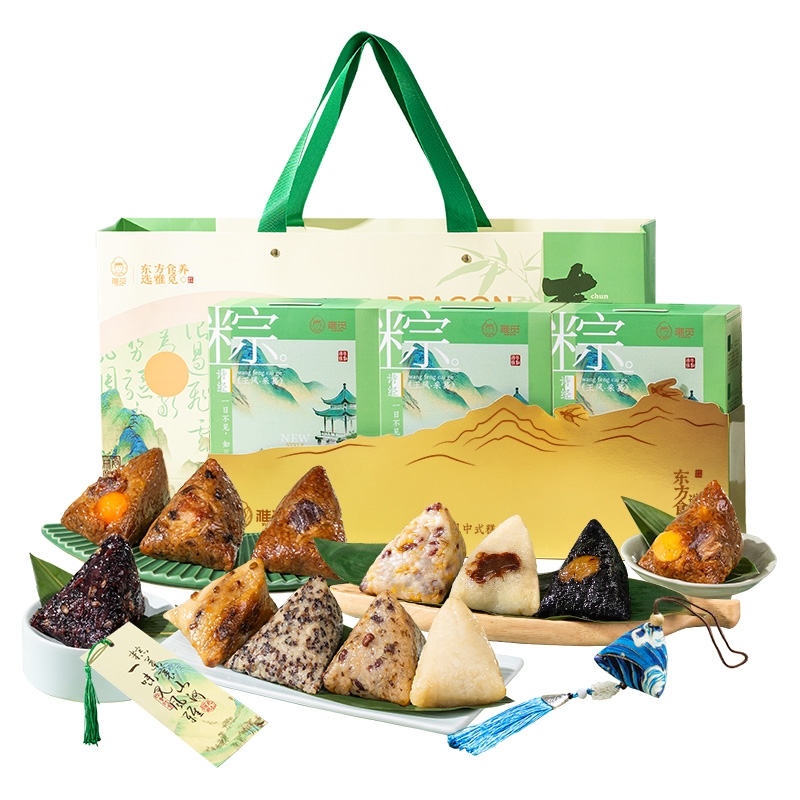 雅觅 一乡一品  春山行&middot;南北雅粽1320g