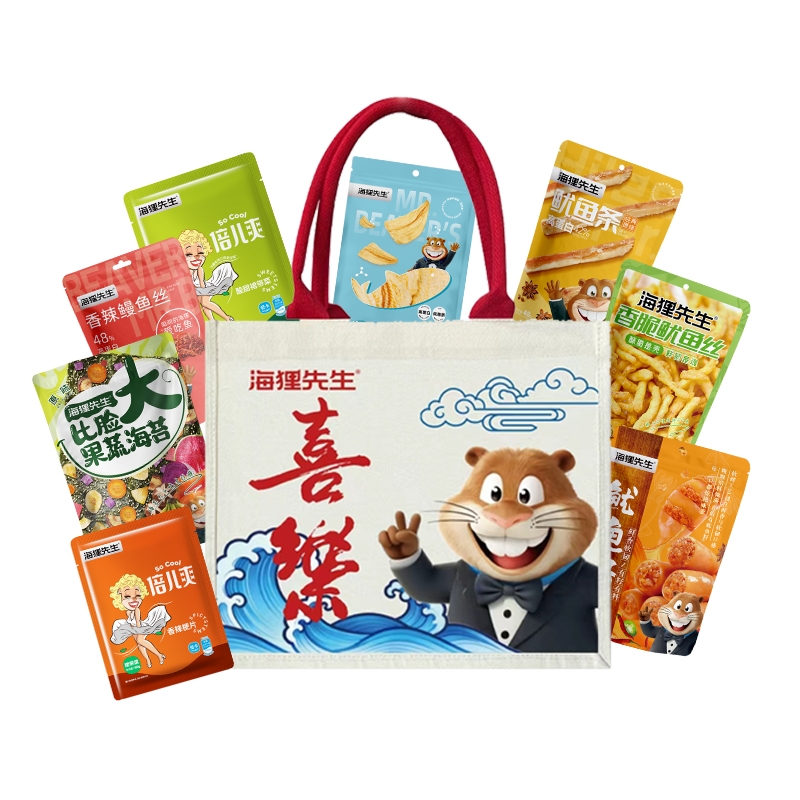 海狸先生  海鲜零食大礼包522gJL-C7