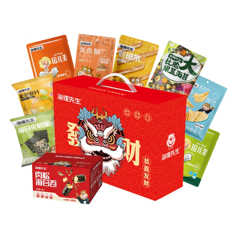 海狸先生  海洋零食礼盒724gJL-C3