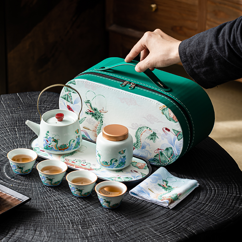 辞蕴  端午系列旅行茶具套装