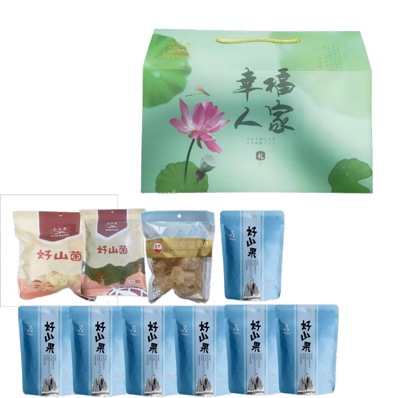 山义雨  绿豆银耳冰糖清凉礼盒2566g