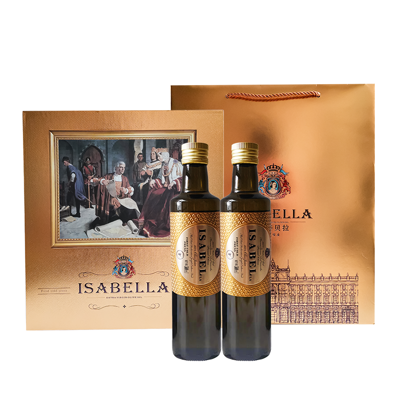 伊莎贝拉  橄榄油至诚尊享500ml*2