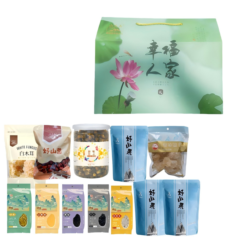 山义雨  绿豆冰糖胎菊清凉礼盒3173g