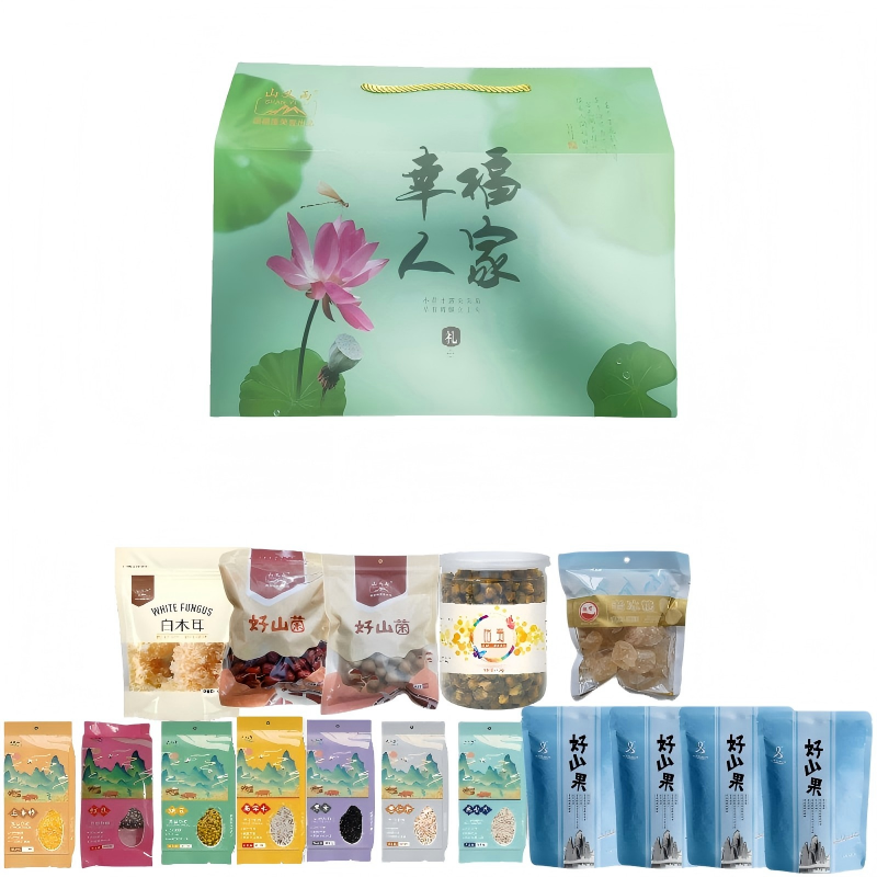 山义雨  绿豆银耳莲子清凉礼盒4259g