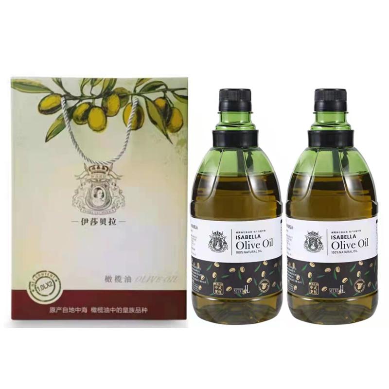 伊莎贝拉  特级初榨橄榄油1L*2瓶