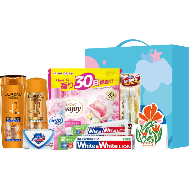 狮王  欧莱雅春日恋曲洗护7件套HNXY-260113