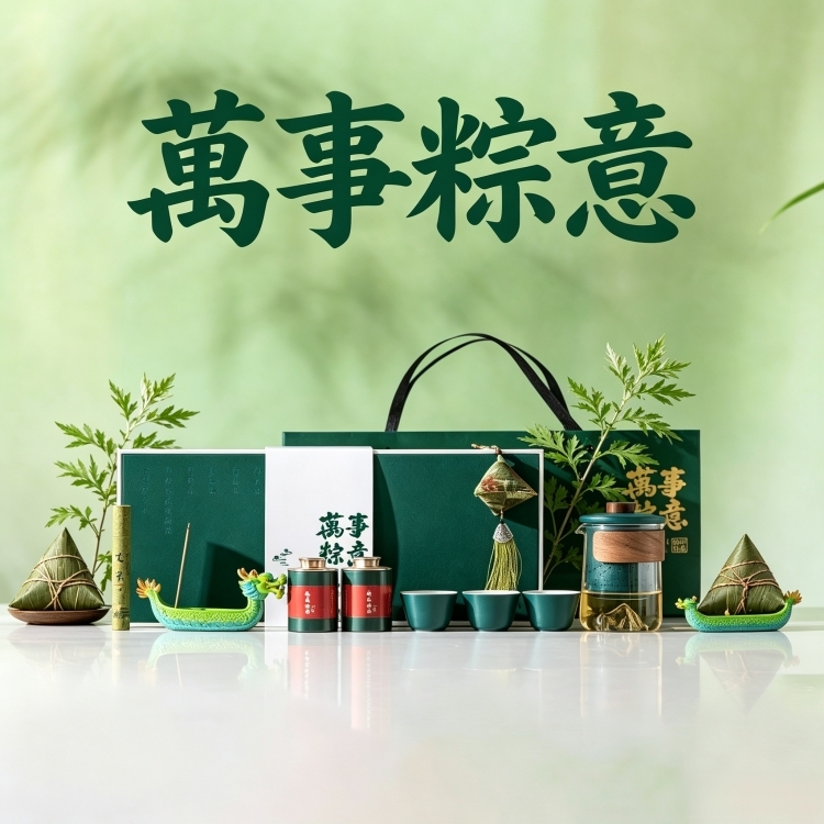 东悦  端午&middot;龙舟纳福快客杯九件套LZNF-009