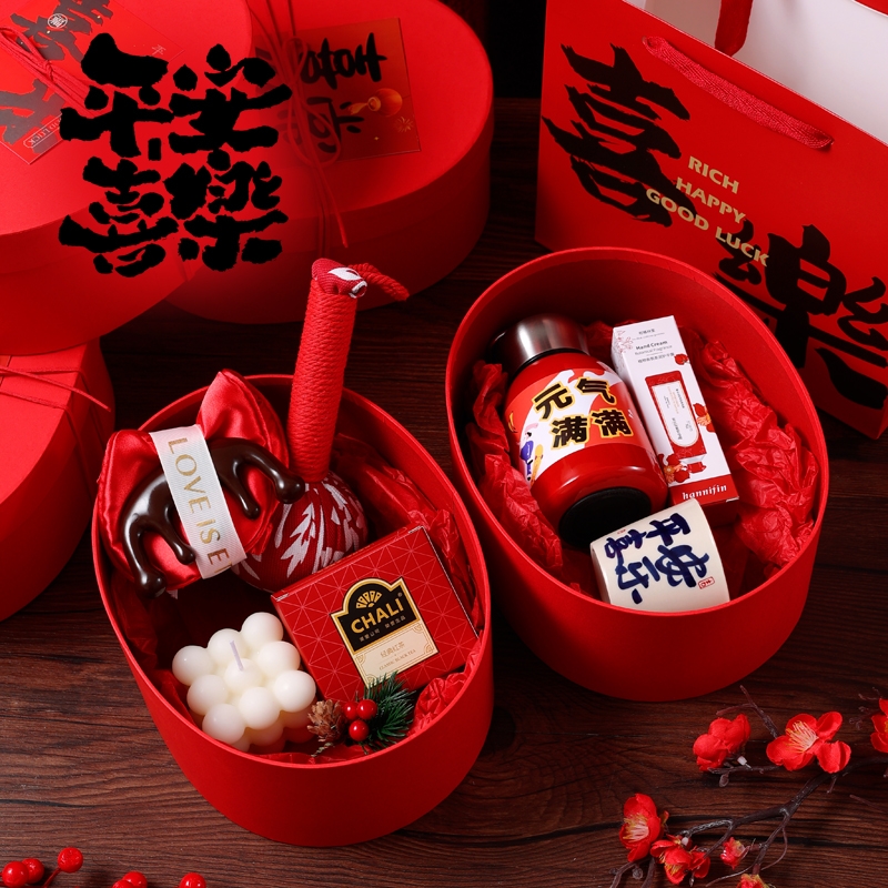 萌呦品  椭圆喜乐伴手礼盒套装