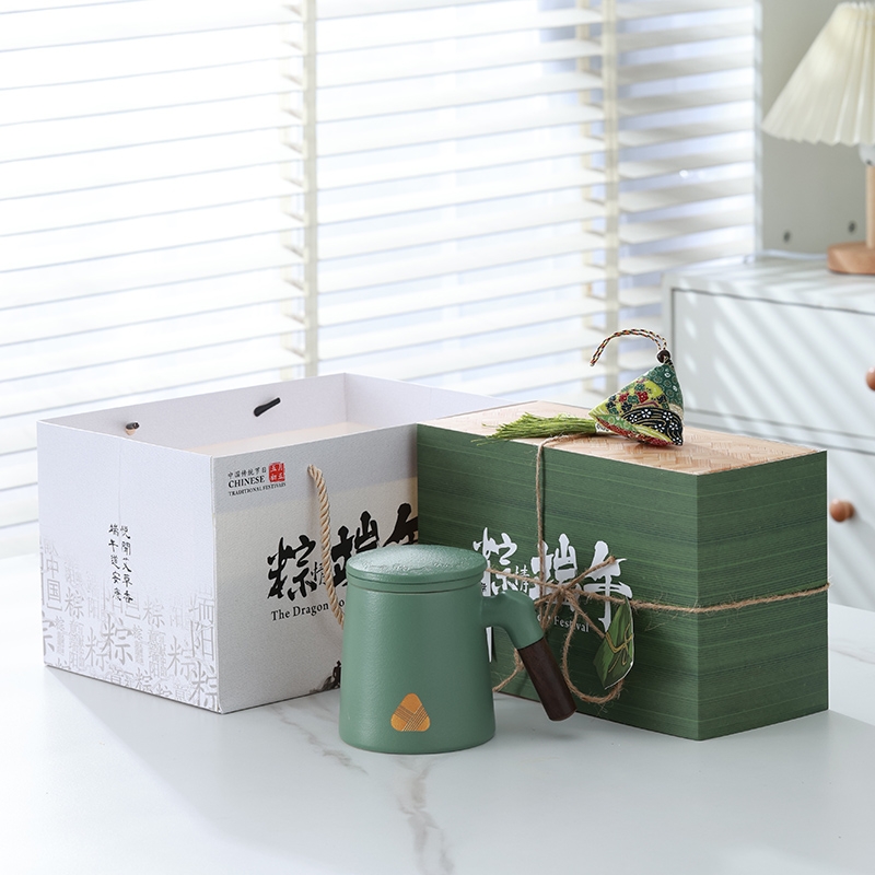 燚器  端阳陶瓷办公水杯礼品