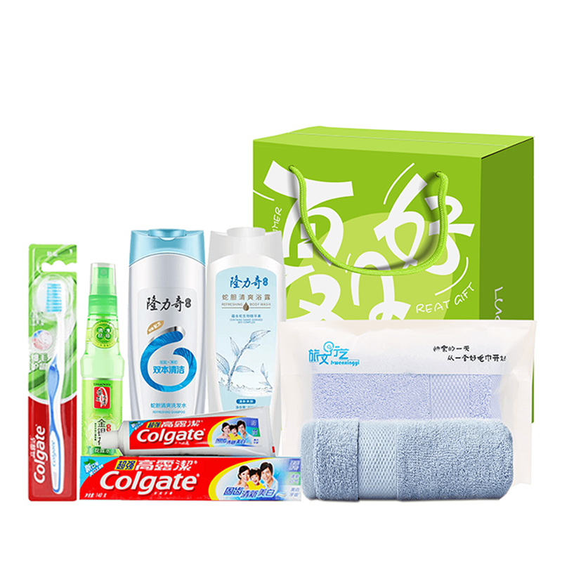 高露洁  隆力奇清凉劲爽礼盒