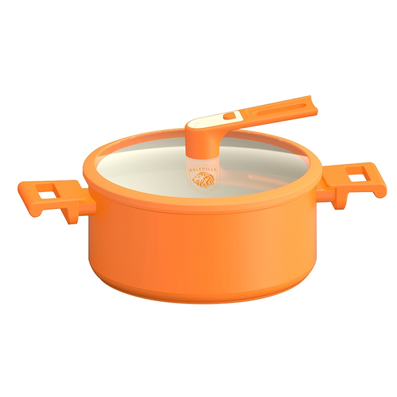 德莱维尔  24cm微压不粘汤锅DJS-MF63