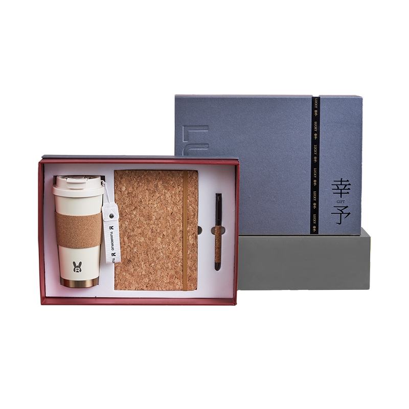 若生活  咖啡杯笔记本签字笔礼盒装24041