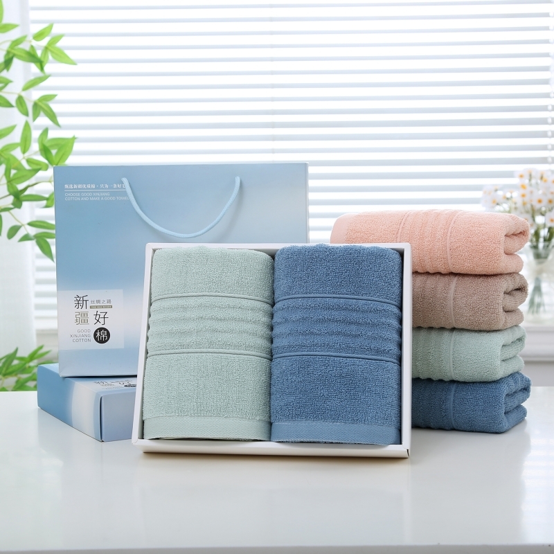 奥来纯  芙蕾特棉双巾礼盒