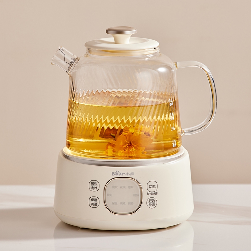 小熊  全玻璃壶体养生壶0胶水YSH-J12B1