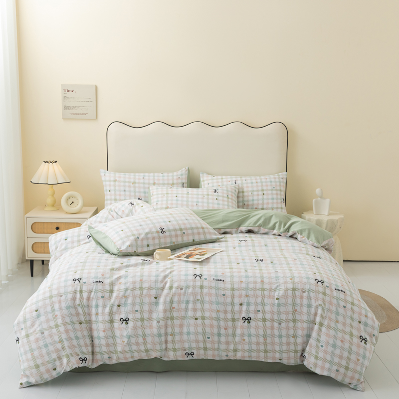 花花公子  软糯云纱亲肤印花四件套PLAYBOY-222