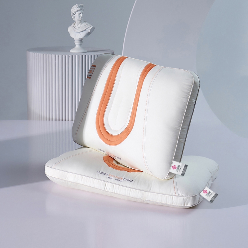 洁丽雅  维C抑菌U型分区护颈枕JLY-C702