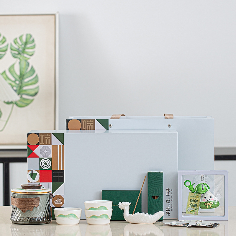 拂器  创意伴手礼品陶瓷茶具套装DW007