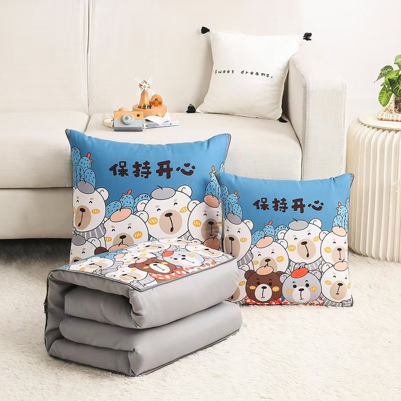 皇寝世家  数码印花抱枕被HQ-BZB1802