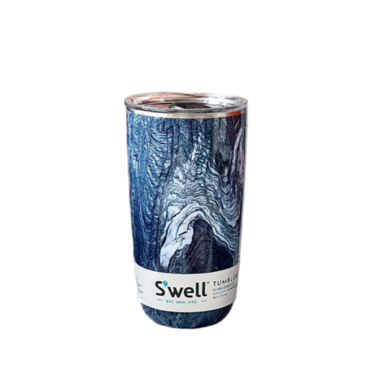 SWELL  不锈钢水杯藏蓝大理石带盖530ml