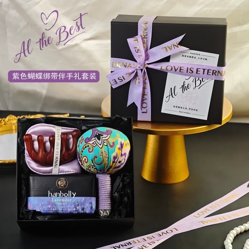 上白石  养生锤眼罩按摩梳香氛皂女士礼品ZBE-008