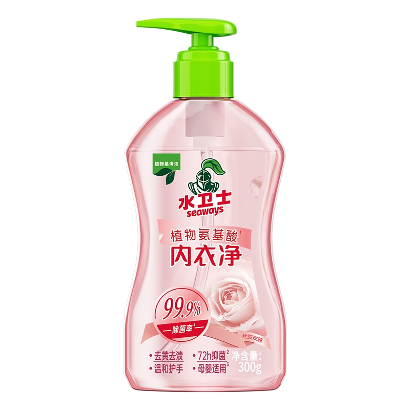 水卫士  氨基酸内衣净丝绒玫瑰300g